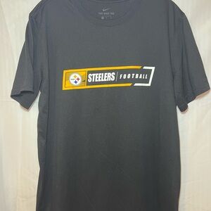 Nike Men's Black Steelers Football Tee